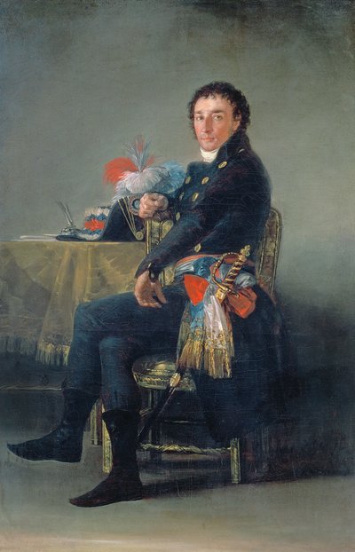 Porträt von Ferdinand Guillemardet (1765-1809) 1798-99 von Francisco de Goya